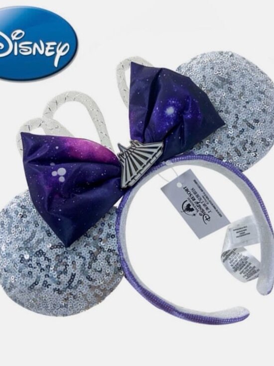 Disney Parks The Main Attraction Space Mountain Minnie Mouse Ears Headband